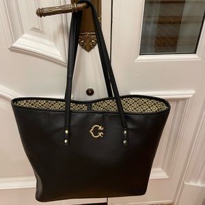 C Wonder Vegan Black Tote